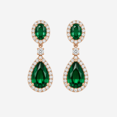 Gemstone Earring