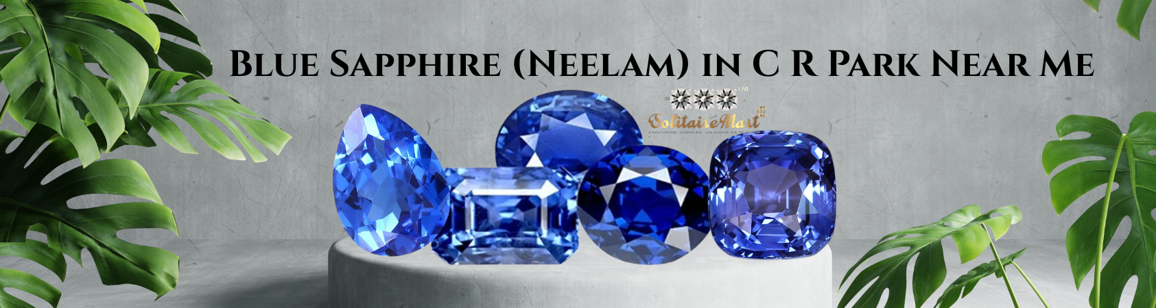 Blue Sapphire (Neelam) in C R Park Near Me