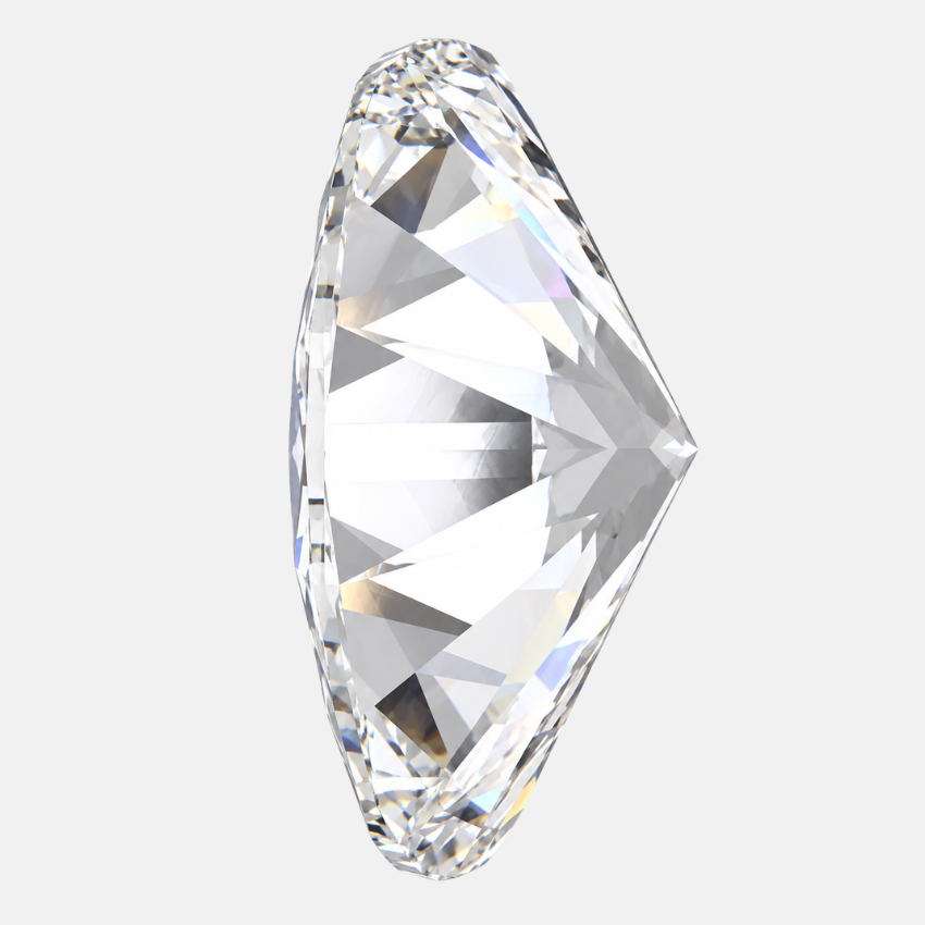 1.56 Carat Oval Lab Grown Diamond – E Color VS2 Clarity