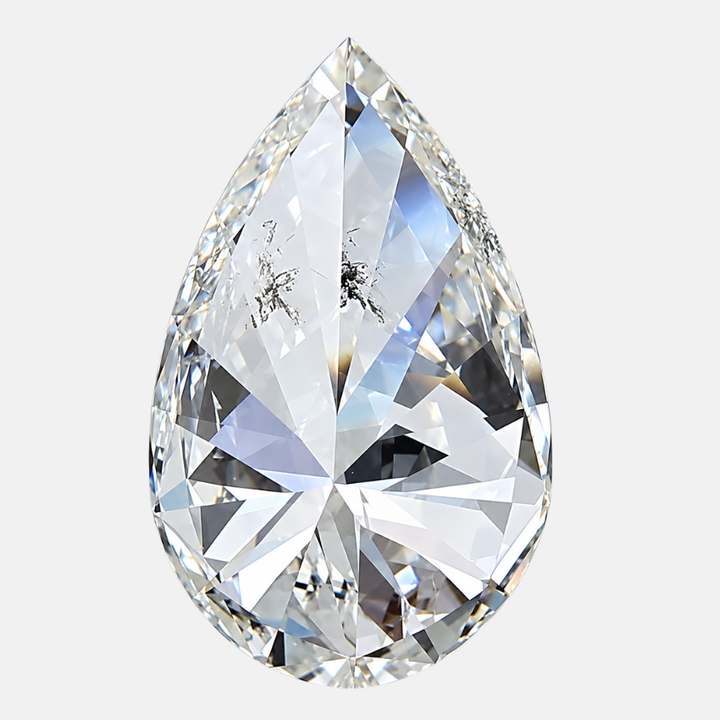 1.01 Carat Pear Shape Natural Diamond | I Color SI2 | GIA Certified