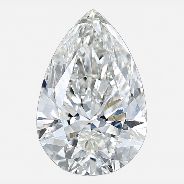 1.03 Carat Pear Shape Natural Diamond – J Color, SI2 Clarity