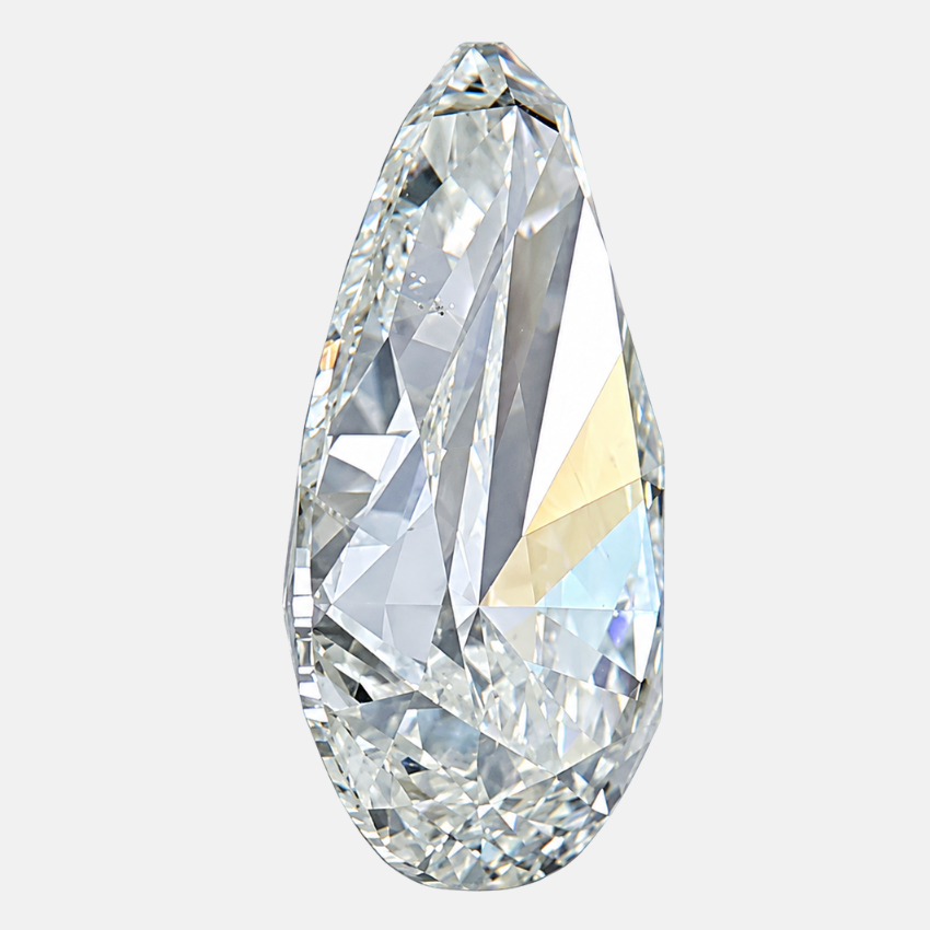 1.03 Carat Pear Shape Natural Diamond – J Color, SI2 Clarity