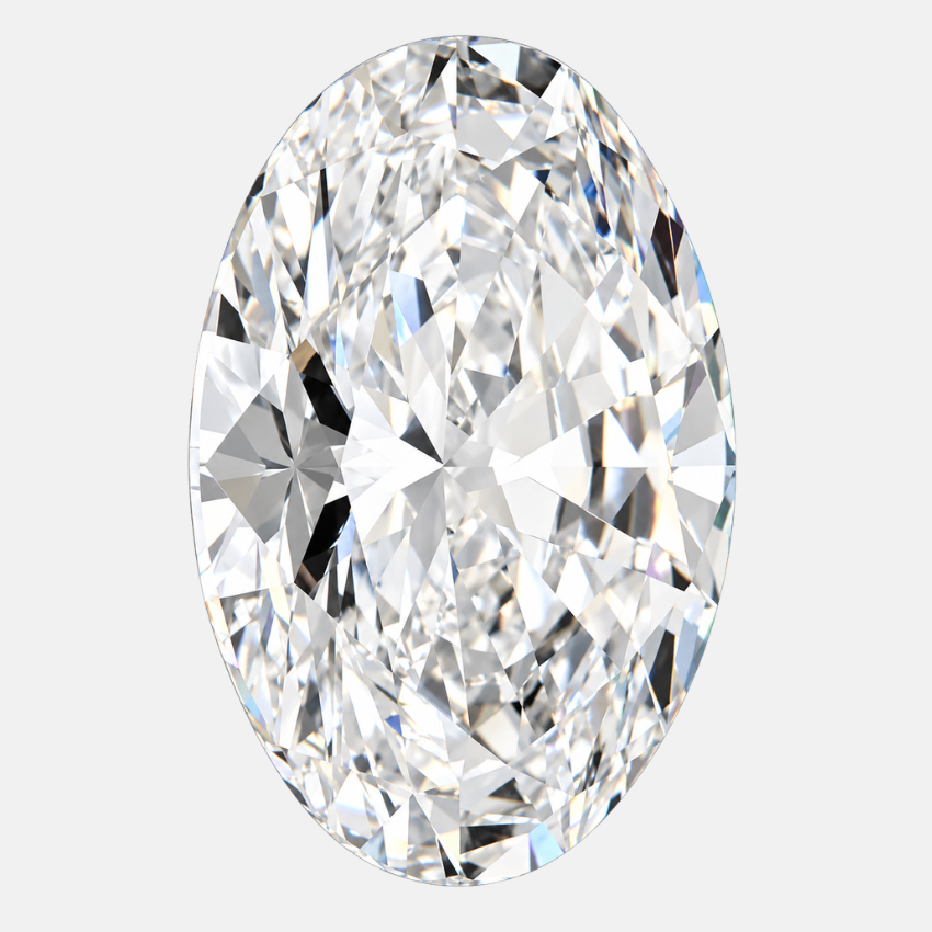 1.56 Carat Oval Lab Grown Diamond – E Color VS2 Clarity