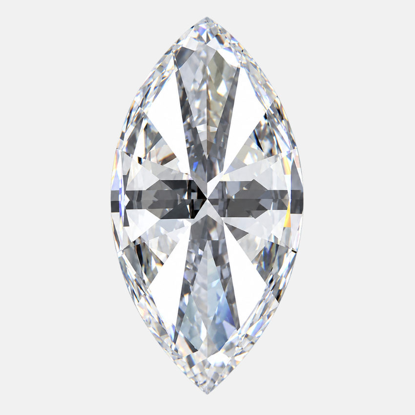 1.58 Carat Marquise Lab Grown Diamond – F Color VS2 Clarity