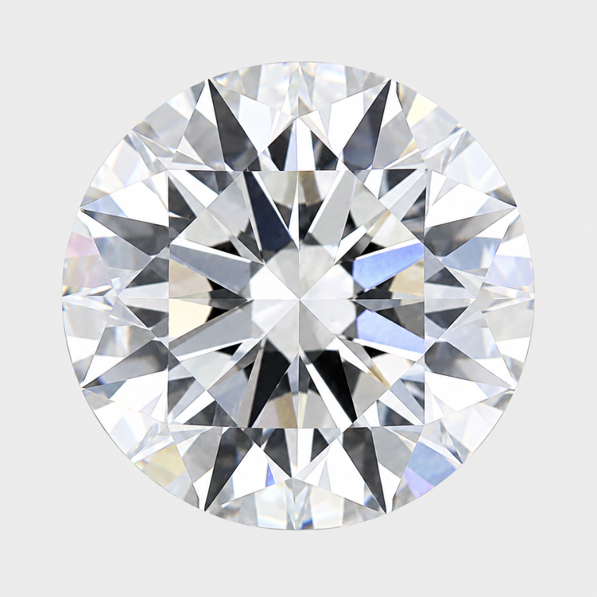 1.07 Carat Round Lab Grown Diamond – G Color VS1 Clarity