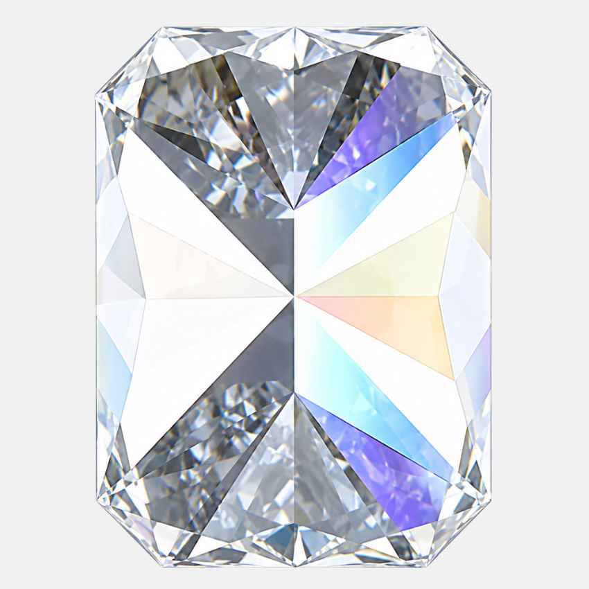 1.06 Carat Radiant Lab Grown Diamond – E Color VVS2 Clarity | IGI Certified