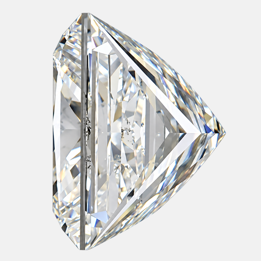 2.00 Carat Princess Cut Natural Diamond – I Color, SI1 Clarity