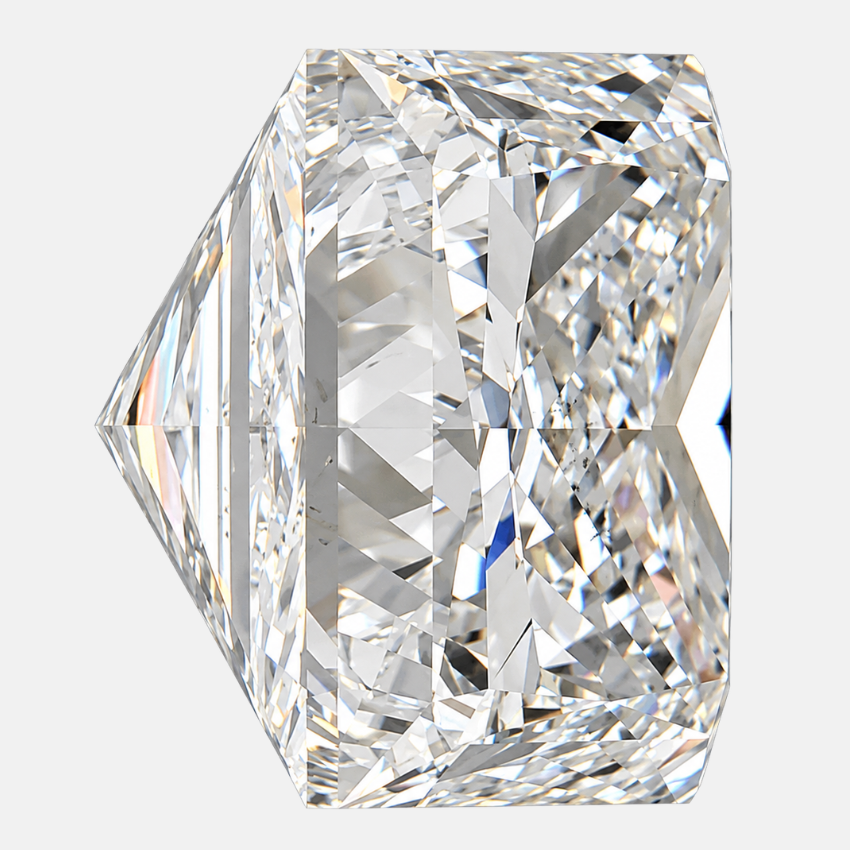 2.00 Carat Princess Cut Natural Diamond – I Color, SI1 Clarity