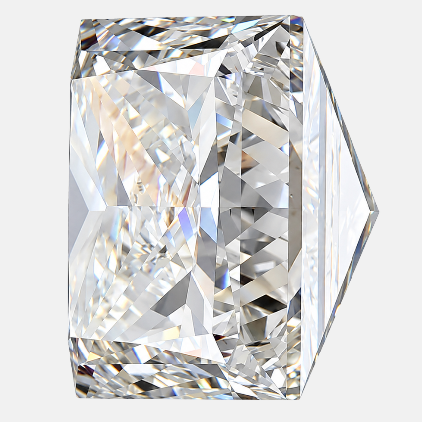 2.00 Carat Princess Cut Natural Diamond – I Color, SI1 Clarity