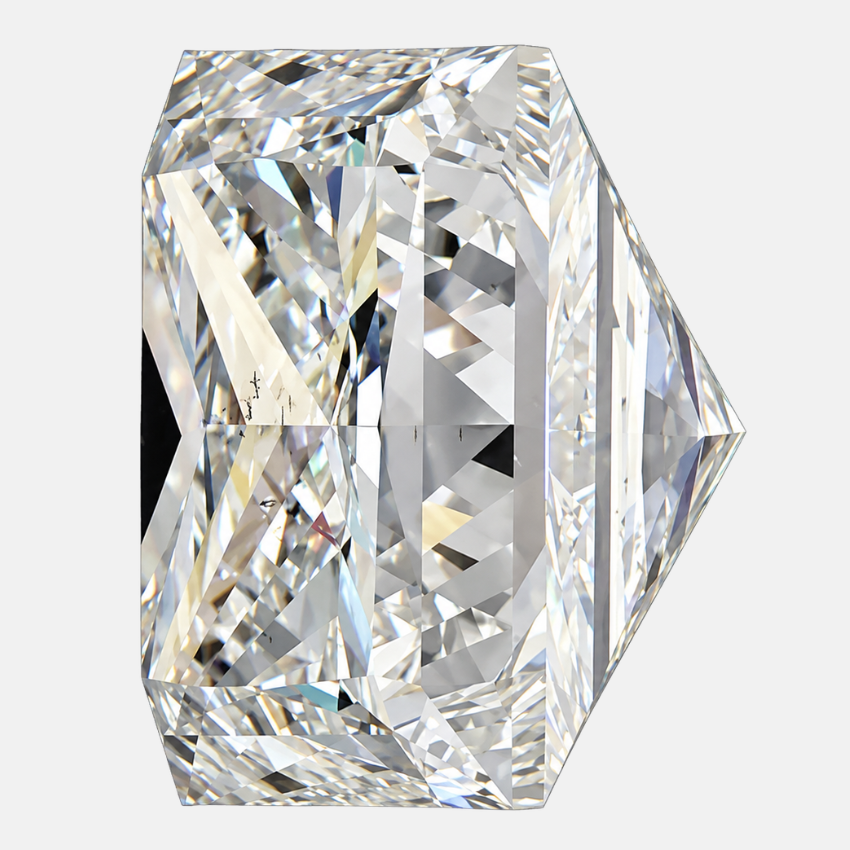 2.00 Carat Princess Cut Natural Diamond – I Color, SI1 Clarity
