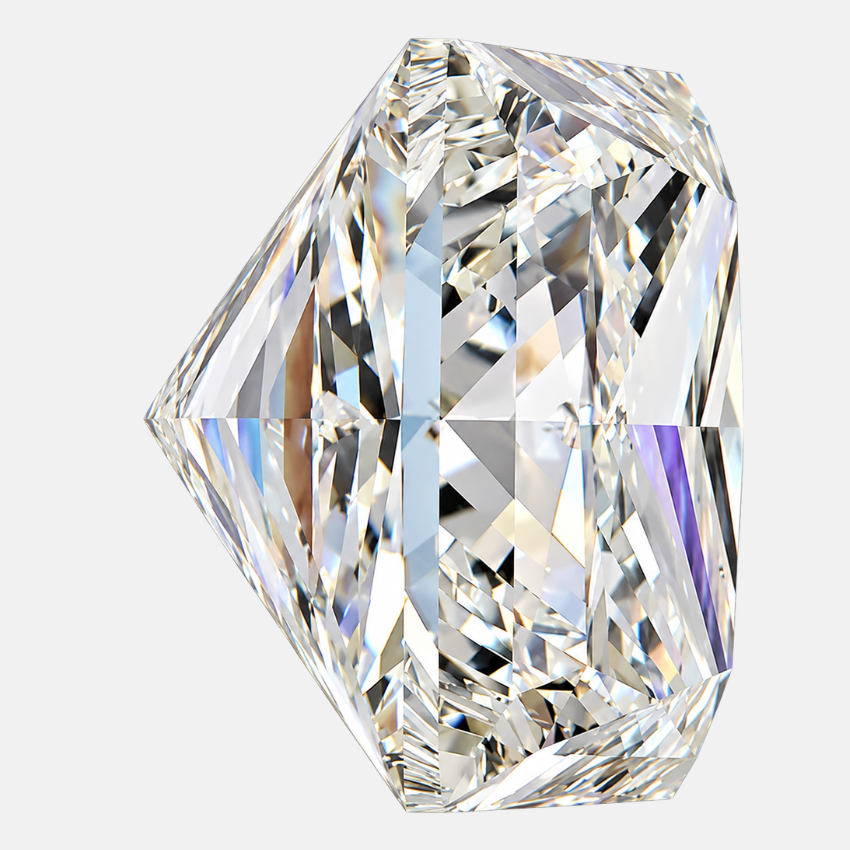 2.50 Carat Princess Cut Natural Diamond – I Color SI2 Clarity