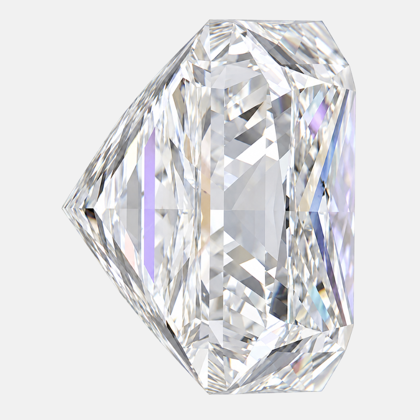 1.90 Carat Princess Cut Natural Diamond – I Color SI1 Clarity
