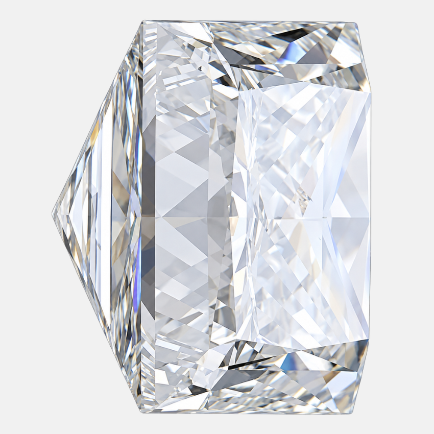 1.90 Carat Princess Cut Natural Diamond – I Color SI1 Clarity