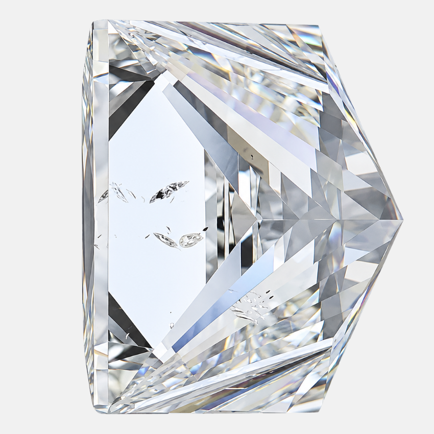 1.90 Carat Princess Cut Natural Diamond – I Color SI1 Clarity