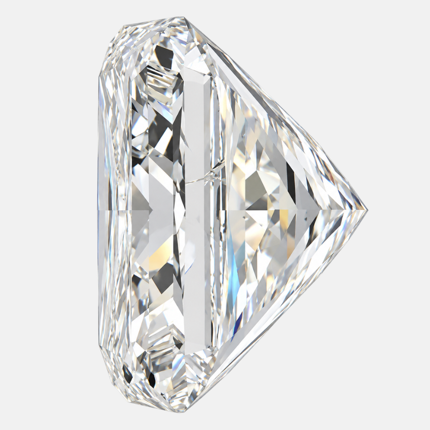 1.77 Ct Princess Cut Natural Diamond – I Color, SI2 Clarity | GIA Certified