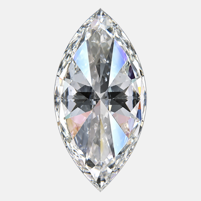 1.53 Carat Marquise Cut Natural Diamond – I Color, SI1 Clarity, GIA Certified