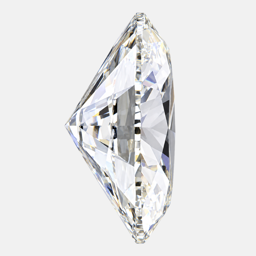 1.54 Carat Oval Lab Grown Diamond – F Color VS2 Clarity