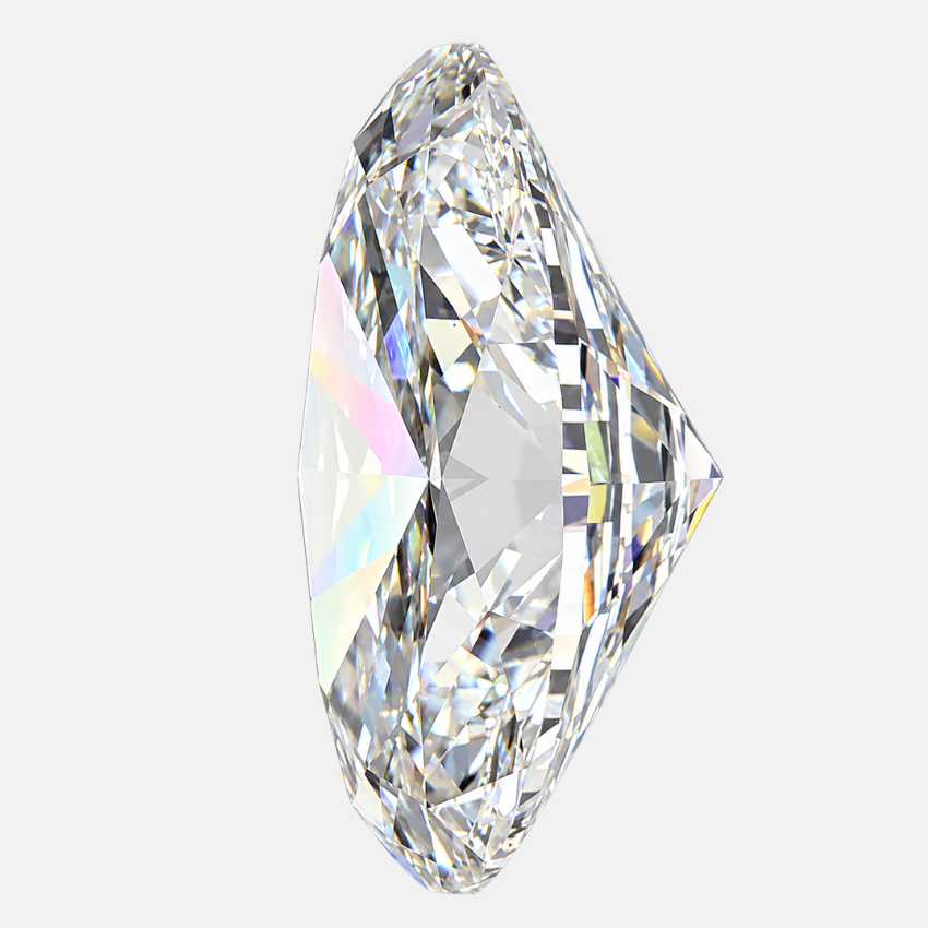 1.63 Carat Oval Lab Grown Diamond – F Color VS1 Clarity