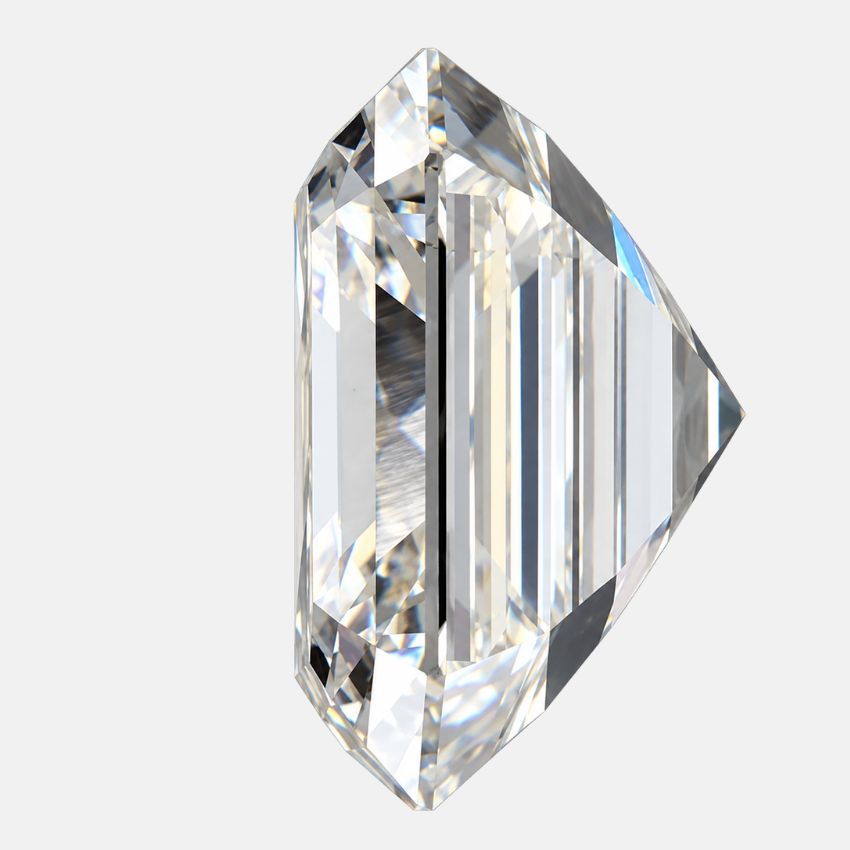 Mirano Jewels 1.54 Carat Asscher Cut Lab Created Diamond F Color VS2 Clarity IGI Certified