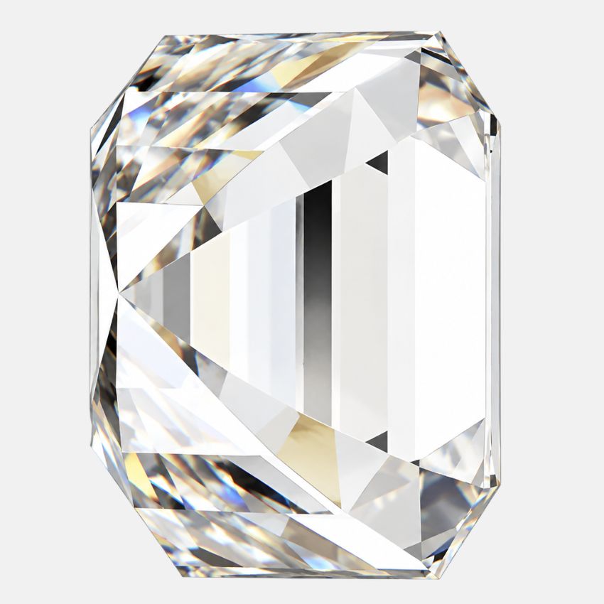 Mirano Jewels 1.54 Carat Asscher Cut Lab Created Diamond F Color VS2 Clarity IGI Certified