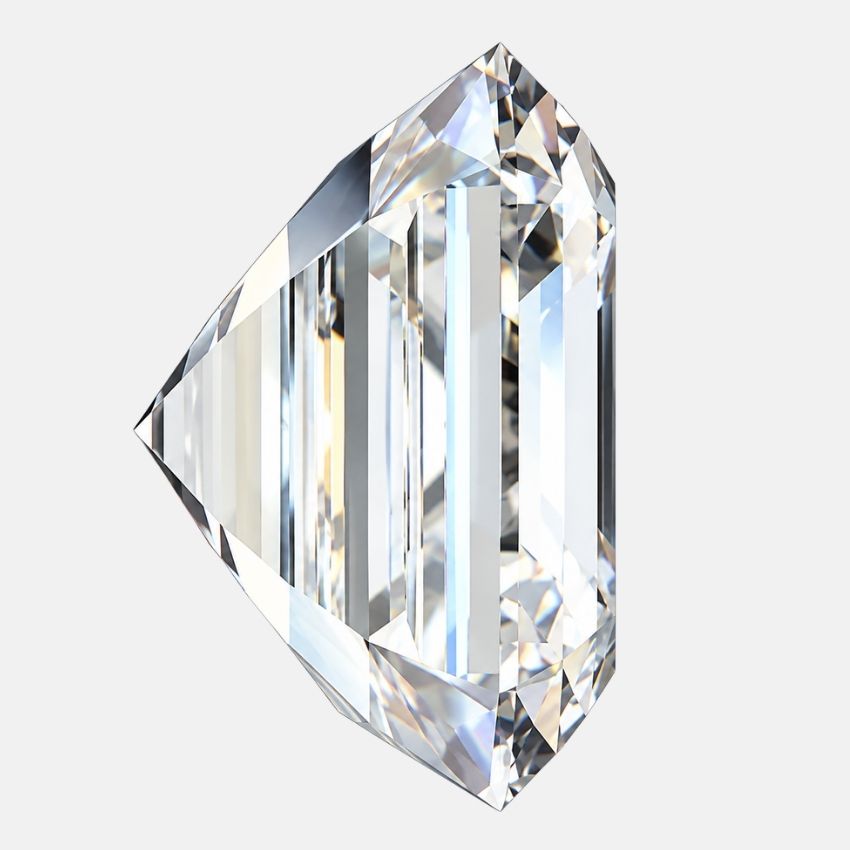 Mirano Jewels 1.54 Carat Asscher Cut Lab Created Diamond F Color VS2 Clarity IGI Certified