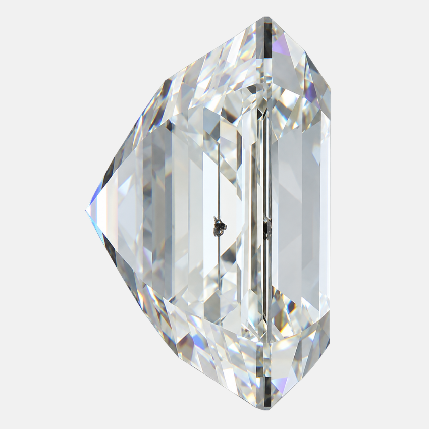 1.00 Carat Asscher Natural Diamond – J Color SI2 Clarity Loose Diamond