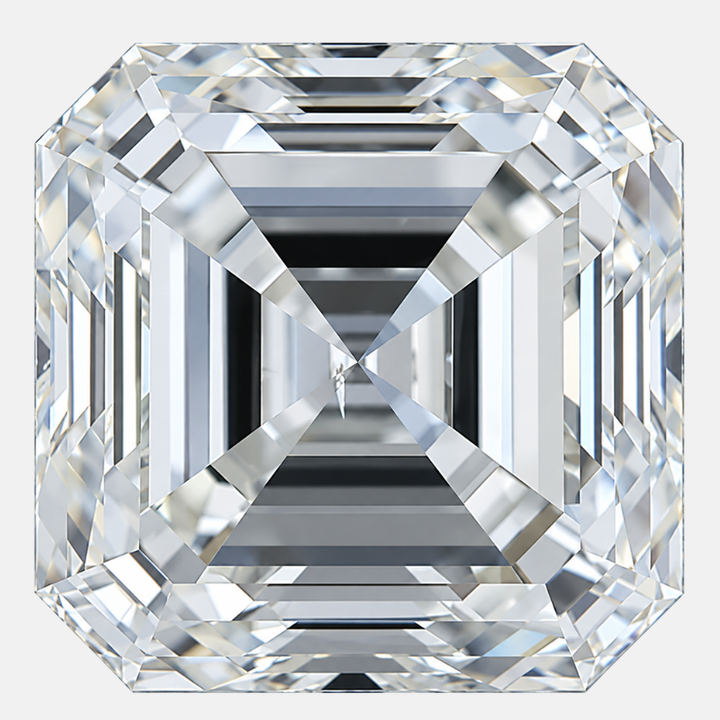 1.50 Carat Asscher Natural Diamond – J Color SI1 Clarity Loose Diamond