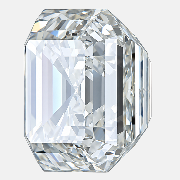 1.50 Carat Asscher Natural Diamond – J Color SI1 Clarity Loose Diamond