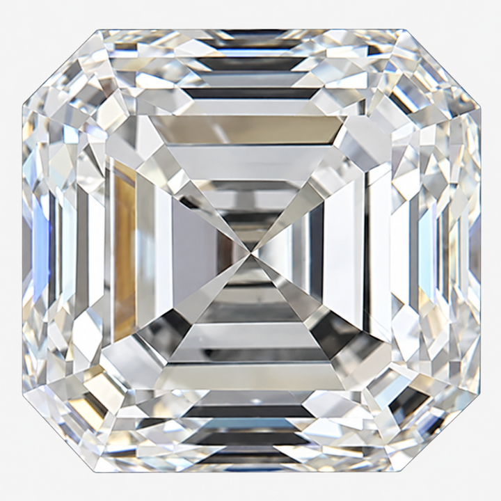1.01 Carat Asscher Natural Diamond – J Color SI2 Clarity Loose Diamond
