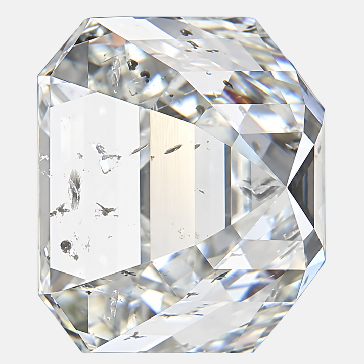 1.01 Carat Asscher Natural Diamond – J Color SI2 Clarity Loose Diamond