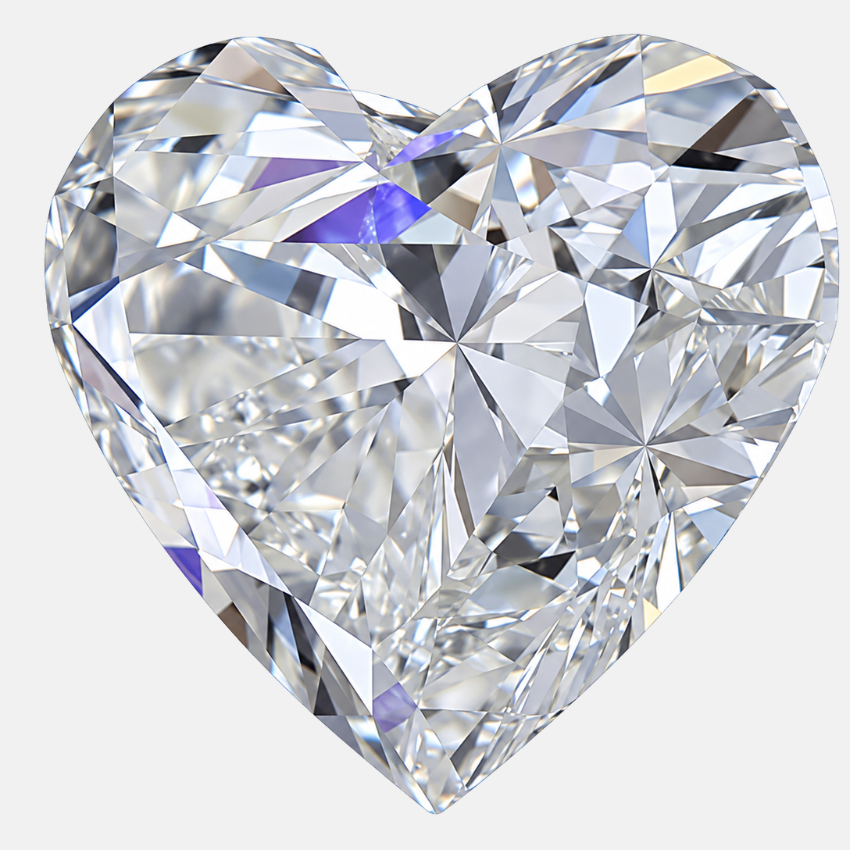 2.01 Carat Heart Natural Diamond – J Color SI1 Clarity Loose Diamond