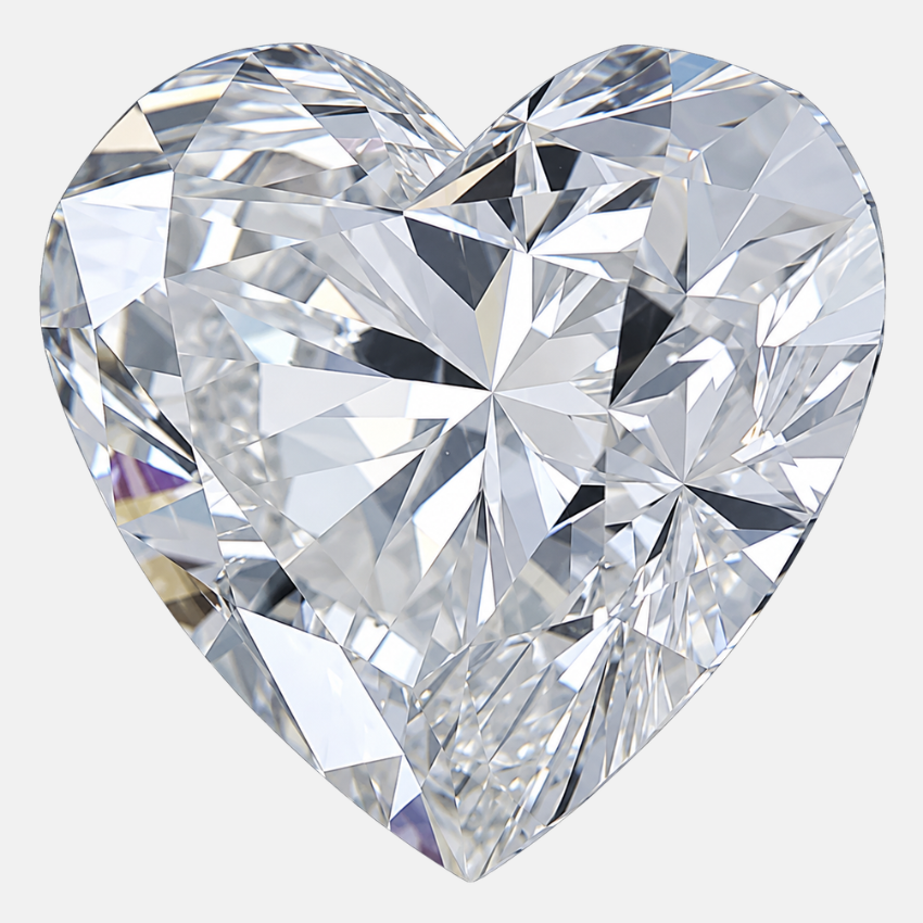 1.52 Carat Heart Natural Diamond – J Color SI2 Clarity Loose Diamond