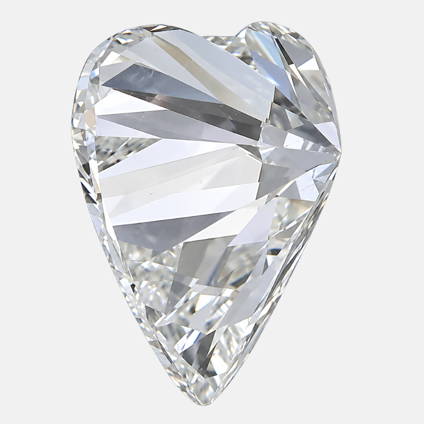 1.51 Carat Heart Natural Diamond – J Color SI2 Clarity Loose Diamond