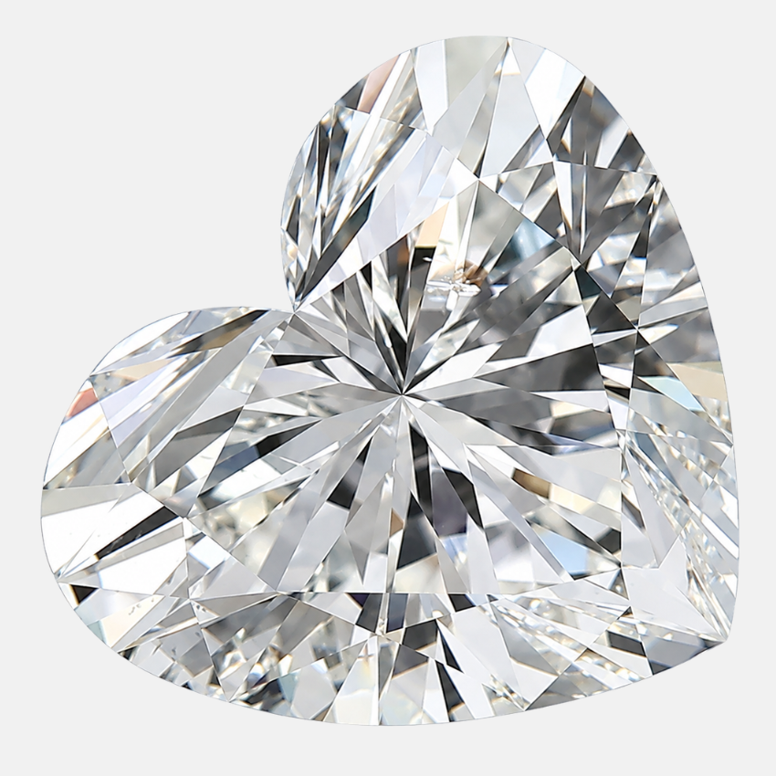 1.50 Carat Heart Natural Diamond – J Color SI2 Clarity Loose Diamond