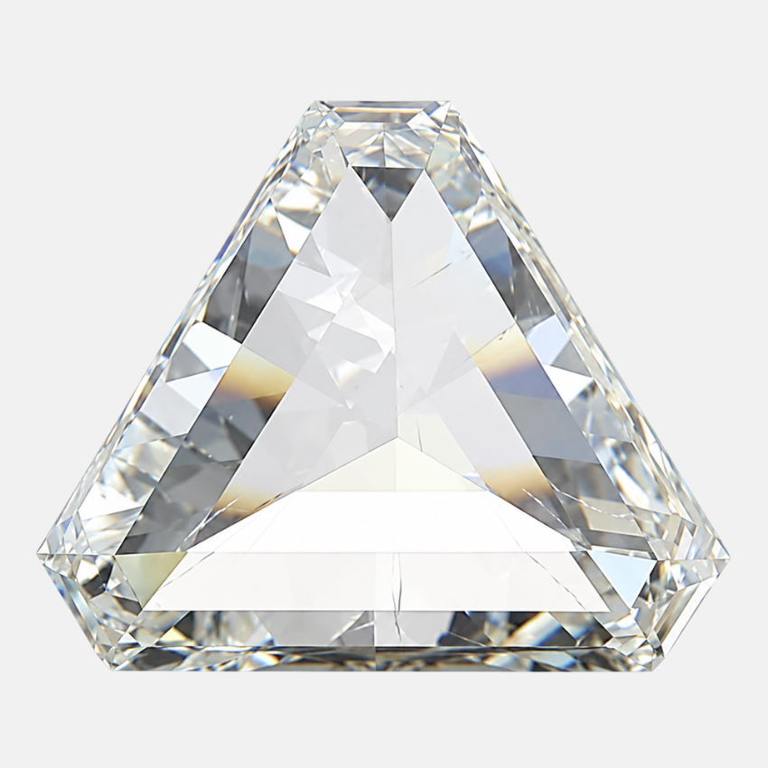 0.90 Carat Trilliant Natural Diamond – J Color SI2 Clarity Loose Diamond