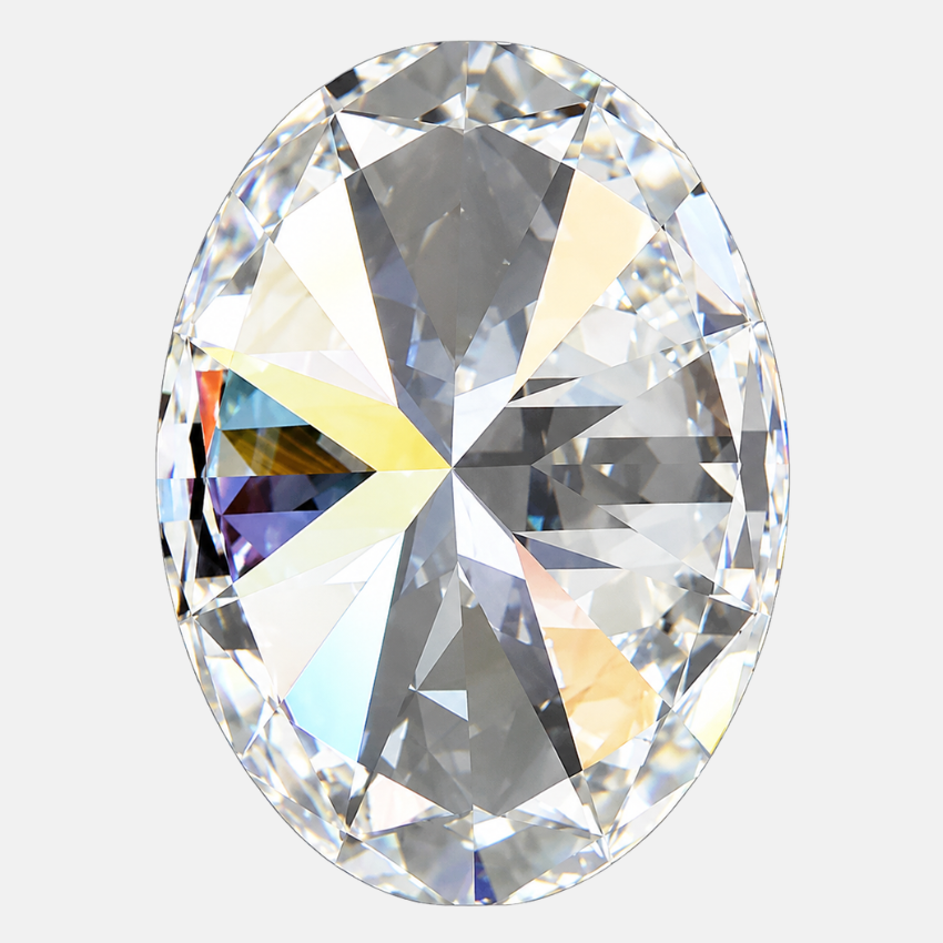 1.63 Carat Oval Lab Grown Diamond – F Color VS1 Clarity
