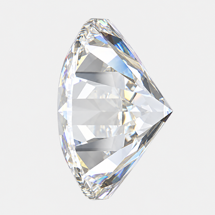 1.07 Carat Round Lab Grown Diamond – G Color VS1 Clarity