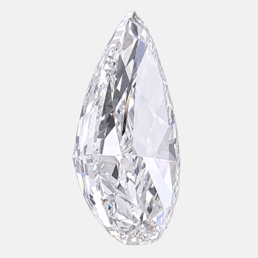 1.57 Carat Pear Lab Grown Diamond – F Color VS2 Clarity