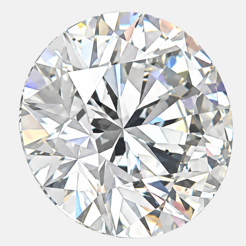1.02 Carat Round Lab Grown Diamond – F Color VS2 Clarity Loose Diamond