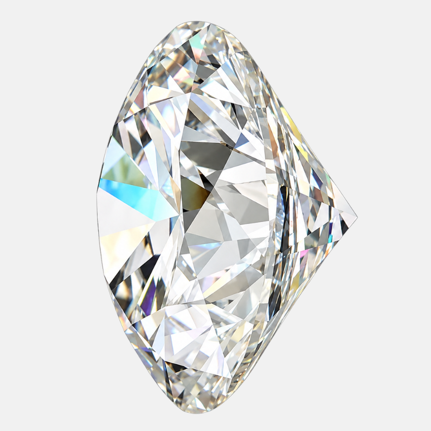 1.06 Carat Round Lab Grown Diamond – F Color VVS2 Clarity Loose Diamond