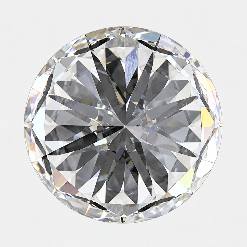 1.07 Carat Round Lab Grown Diamond – G Color VS1 Clarity