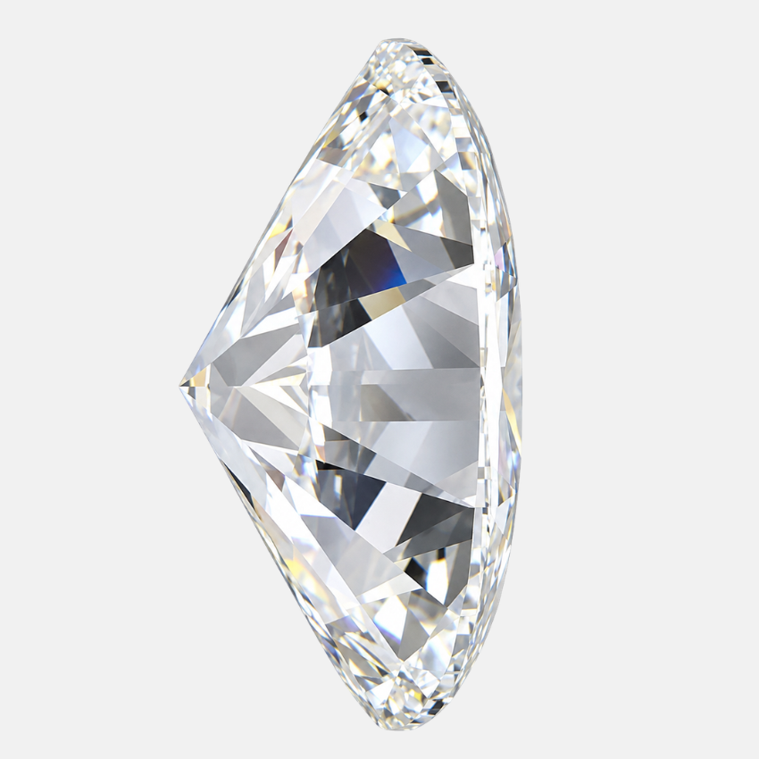 1.63 Carat Oval Lab Grown Diamond – F Color VS1 Clarity