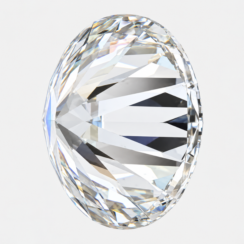 1.07 Carat Round Lab Grown Diamond – G Color VS1 Clarity