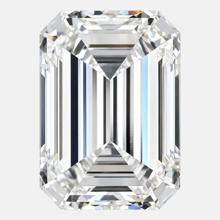 2.18 Carat Emerald Cut Lab Grown Diamond – F Color VS2 Clarity