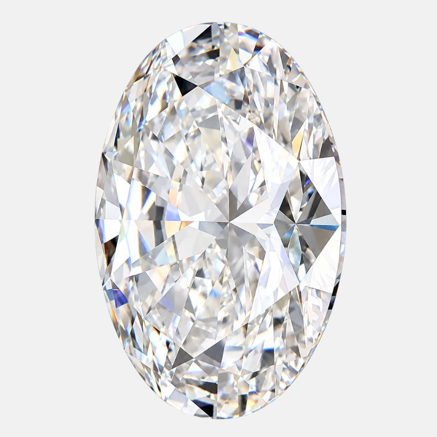 1.63 Carat Oval Lab Grown Diamond – F Color VS1 Clarity