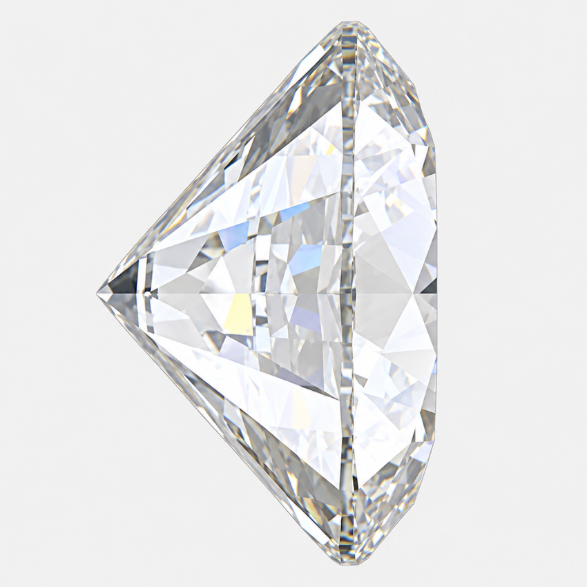 1.07 Carat Round Lab Grown Diamond – G Color VS1 Clarity