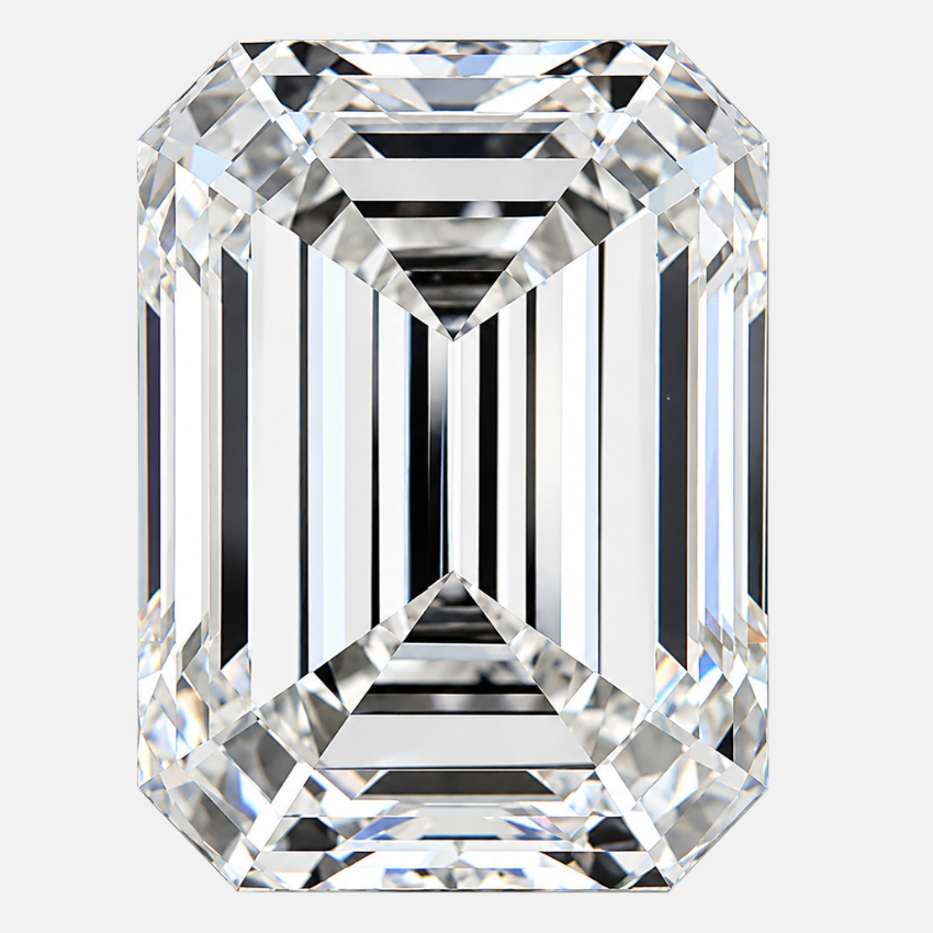 1.53 Carat Emerald Cut Lab Grown Diamond – F Color VS2 Clarity