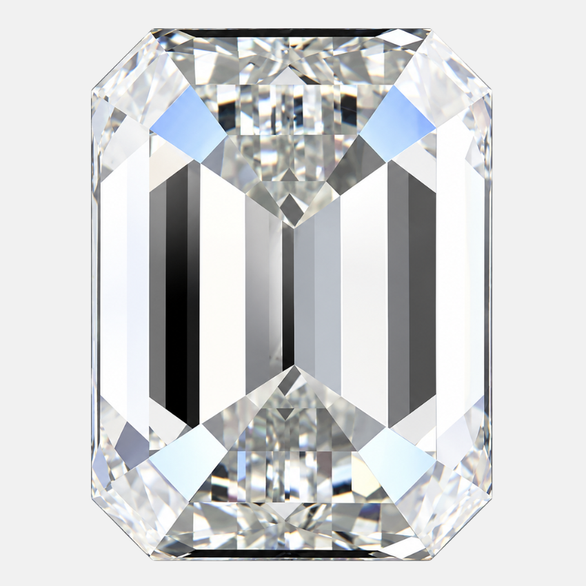 1.53 Carat Emerald Cut Lab Grown Diamond – F Color VS2 Clarity