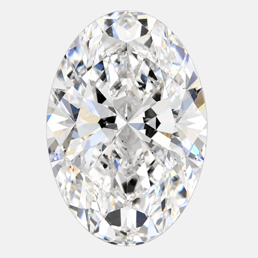 1.56 Carat Oval Lab Grown Diamond – E Color VS2 Clarity