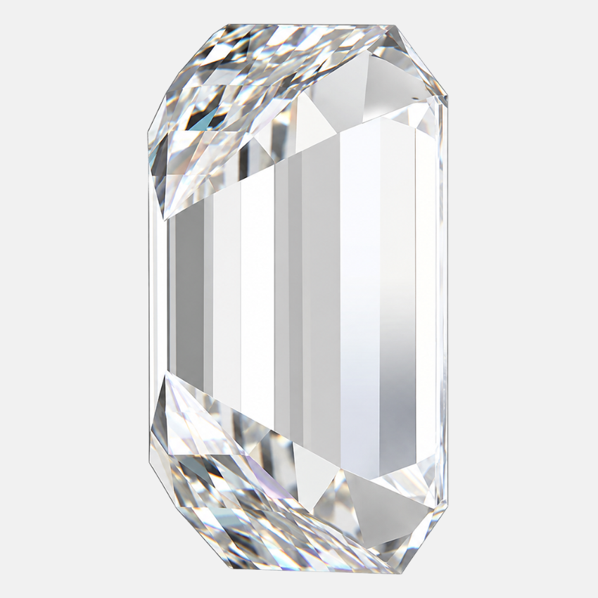 1.60 Carat Emerald Cut Lab Grown Diamond – E Color VS2 Clarity